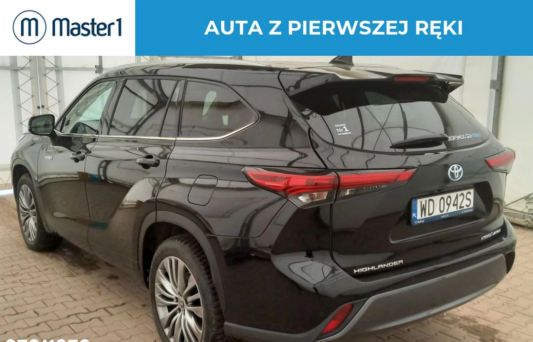 Toyota Highlander cena 217850 przebieg: 26852, rok produkcji 2021 z Czarna Woda małe 191